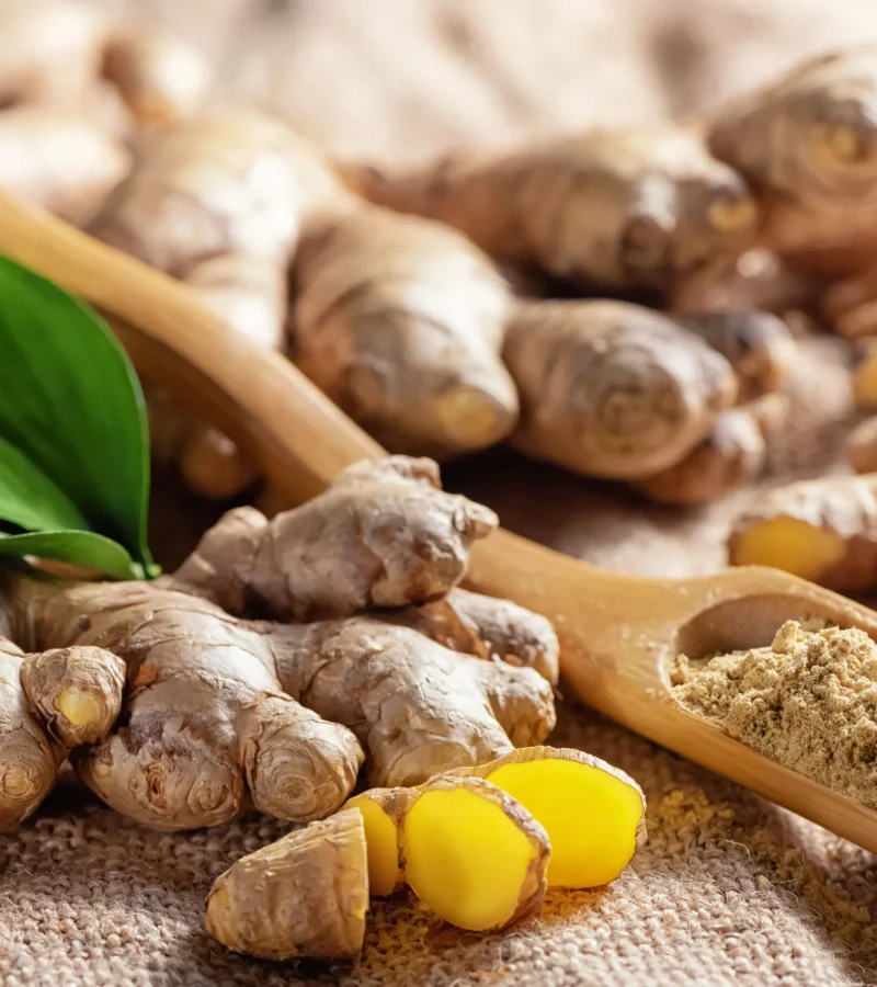 fresh-chopped-ginger-root-ground-ginger-powder-wooden-spoon-burlap-healthy-food-spice-zingiber-officinale fresh-chopped-ginger-root-ground-ginger-powder-wooden-spoon-burlap-healthy-food-spice-zingiber-officinale